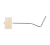 GALPADA Batidor de Bombo Curvado para Pedal de Batería Cabezal de Fieltro Duradero Accesorio de Profesional para Práctica Casa y Presentaciones