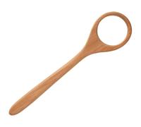 GALPADA Batidor de Masa Danés de Madera Maciza 30,5 X 7,5 Cm, Ergonómico y Antiadherente para Masa Madre, Panadería y Repostería, Herramienta Versátil para Mezclar y Remover Ingredientes