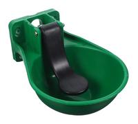 GALPADA Bebedero Automático para Ganado de Plástico Grande con Válvula de Cobre Cuenco Resistente para Vacas y Caballos Fuente de Agua Automática para Animales Herramienta Ganadera