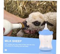 GALPADA Biberón para Cachorros y Gatitos Diseño Ergonómico Azul Botella Flexible para Alimentación Fácil Reutilizable y Fácil de Limpiar para Leche Maternizada y Alimentación Neonatal