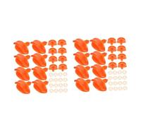 GALPADA Boca De De Plástico con Diseño Seguro para Muñecas y Muñecos - Accesorios para De Animales De Peluche - Ideal para Manualidades y Juguetes Interactivos
