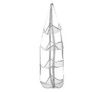 GALPADA Bolsa Colgante Diseño de Malla de Nylon para Almacenamiento de Balones Estructura de 4 Niveles, Gancho Fácil de Instalar para Uso en Casa o Escuela