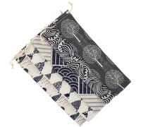 GALPADA Bolsa de Almacenamiento Estuche Reutilizable para de Algodón y Lino Diseño de Cordón, 5 Unidades para Fácil Transporte y Almacenamiento Varios Estilos Varios Estilos