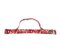 GALPADA Bolsa de Almacenamiento para Flauta de Bambú 56-66 Cm, Estuche de Algodón Acolchado con Correa Bandolera Ajustable, Bolsa Protectora Portátil para Instrumentos de Viento y Uso