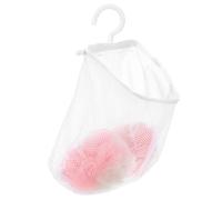 GALPADA Bolsa de Malla Colgante de Color Claro 34,7 X 27,6 Cm Multifuncional para Almacenamiento de Ropa, Pinzas y Verduras, Organizador Versátil para Baño, Cocina y Lavandería Que Ahorra