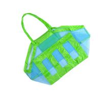 GALPADA Bolsa de Malla Grande para Playa y Juguetes Infantiles Bolsa Portátil para Almacenamiento Cochecito Ligera y Plegable para Actividades al Aire y Camping