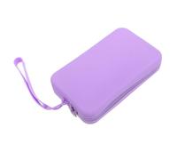 GALPADA Bolsa de Silicona Rectangular Cremallera para Maquillaje, Portátil Prueba de Polvo, Organizador Compacto para Almacenamiento de Artículos de Tocador en Viajes