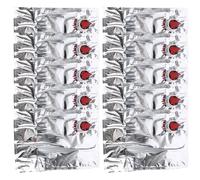 GALPADA Bolsa de Transporte de Vino 3l Válvula de Cierre, Contenedor de Vino en Bolsa de PE, Ligera y Resistente, Dispensador para Bebidas Frías y Calientes, Pack de 10 Unidades para Uso