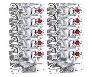 GALPADA Bolsa de Transporte de Vino 3l Válvula de Cierre, Contenedor de Vino en Bolsa de PE, Ligera y Resistente, Dispensador para Bebidas Frías y Calientes, Pack de 10 Unidades para Uso