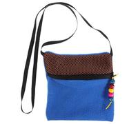 GALPADA Bolsa De Transporte Transpirable para Reptiles y Pequeñas Mascotas Saco De Viaje y Cómodo para Hámsters y Color Azul Correa para Hombro