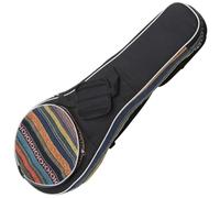 GALPADA Bolsa Mandolina Acolchada Gruesa con Correa para Instrumento Musical Contenedor Estilo Étnico para Guardar y Transportar Mandolinas Práctica y Resistente