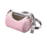 GALPADA Bolsa para Mascotas Transportín Hámster Redonda Material Transpirable Tamaño Pequeño Viajes Al Aire Libre Turismo para Mascotas Pequeñas