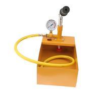 GALPADA Bomba de Prueba Hidrostática Manual Aluminio para Comprobación de Presión de Agua y Aceite Herramienta para Tuberías y Válvulas Diseño de Gran Dial Uso Industrial Color Aleatorio