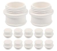 GALPADA Boquilla de Cerámica para Lámpara de Queroseno, Accesorio de Nylon, 12 Piezas para Lámparas de Aceite, Suministros para Senderismo y Camping, Repuesto Práctico y Portátil