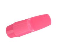 GALPADA Boquilla de Resina para Saxofón Alto, Color Rosa, Accesorio Compatible Varios Saxofones, Mejora la Calidad de Sonido y Facilita el Mantenimiento para Músicos de Todos los Niveles