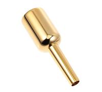 GALPADA Boquilla Para Trompeta 5c Dorada, Boquilla Pequeña Profesional, Accesorio Para Práctica y Reparación De Trompetas, Pieza De Repuesto Resistente y Compatible