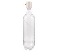 GALPADA Botella de agua transparente de 1000 ml con tapa, contenedor de agua clara para sillón dental y organización de suministros dentales Color Aleatorio