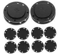 GALPADA Botones Magnéticos Negros para Coser, 6 Pares, 2.2 CM Diámetro, Cierres a Presión para Blusas y Chaquetas, Accesorios para Costura y Manualidades