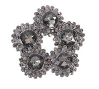 GALPADA Botones Surtidos de Aleación de Zinc Pedrería para Manualidades y Ropa, 5 Piezas Redondas de 2,2 CM, Ideales para Abrigos y Tapicería