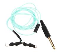 GALPADA Cable Clip para Máquina de Tatuajes Cable Alargador Flexible de Conector Resistente y Alta Conductividad para Profesionales del Tatuaje Accesorio Esencial y Duradero Azul