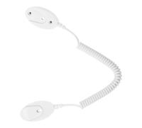 GALPADA Cable Retráctil de Control Remoto Blanco con Gancho Adhesivo Fácil de Instalar, Correa Multifuncional para Móvil y Control Remoto, Pack de 4 Piezas