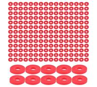 GALPADA Caja de 10 Cajas de Cuentas Planas de Arcilla Polimérica de 6 MM 500 Piezas en Total para Hacer Pulseras Collares y Pendientes DIY Cuentas Espaciadoras para Joyería Artesanal