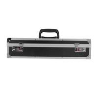 GALPADA Caja de Cuchillos Aluminio con Compartimentos y Cerradura Metálica Maletín Portátil para Chef Estuche Seguro para Almacenamiento de Herramientas Culinarias Cocina y Camping
