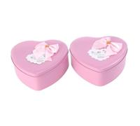 GALPADA Caja de Jabón Perfumado en Forma de Corazón 2 Unidades y 9 Flores por Caja, Obsequio Creativo Día Madre Color