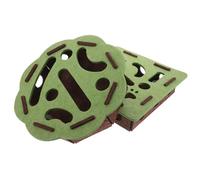 GALPADA Caja de Laberinto de Fieltro para Gatos Juego Interactivo de Rompecabezas con Campana de Hierro 2 Unidades Cuadrada Verde y Flor Verde Juguete de Ejercicios para Gatitos de