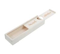 GALPADA Caja de Madera Decorativa para Test de Embarazo con Tapa Caja para Anuncio de Embarazo Almacenamiento Versátil para Joyas y Objetos Pequeños Regalo Pensado para Recién Nacidos y