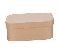 GALPADA Caja De Papel Kraft Redonda Para Guardar Pinturas y Materiales De Manualidades Para Proyectos De Arte Diy y Almacenamiento Creativo Casa