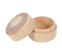 GALPADA Caja De Recuerdos Del Primer Corte De Pelo Ñiño Niño y Niña, Caja De Madera Para Almacenamiento, Diseño Compacto, Material Resistente, Adecuado Para Conservar Recuerdos Infantiles, Set Único