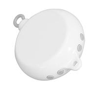 GALPADA Caja Musical De Cuna Para Ñiño Blanca 12 Melodías Ajustables, Campana Musical Eléctrica Sin Batería, Soporte Móvil Compatible Para Cuna y Cama, Relajante Para Dormir