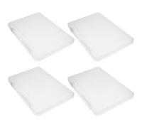 GALPADA Caja Organizadora Portátil para Archivos A5, 4 Piezas, Plástico Resistente, Tamaño 24x16.7 Cm, Adecuado para Almacenamiento y Protección de Documentos, Certificados y Proyectos