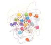 GALPADA Caja para Guardar Dientes de Leche para Contenedor de Plástico Transparente Portadientes Infantil 24 Unidades Organizador Portátil para Recoger y Conservar Primeros Dientes