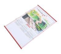 GALPADA Calendario de Pared 2025 del Año Serpiente, Calendario Mensual de Planificación, Colgante Imitación de Ratán, Tamaño Pequeño, Accesorio Hogar y Oficina, Almanaque Decorativo