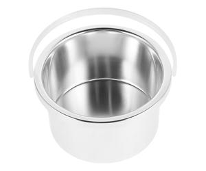 GALPADA Calentador de Cera de Aleación de Aluminio de 105 Mm, Olla Calentadora para Máquina de Depilación, Cuenco para Derretir Cera Eléctrica, Inserto Resistente para Fusión Rápida y Uso