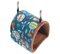 GALPADA Cama para Pájaros Cálida de Algodón para Jaula Nido Colgante Adecuado para Invierno y Decoración del Hogar