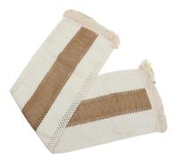 GALPADA Caminito de Mesa Moderno de Lino y Algodón Borlas para Buffets de Dulces y Mesas de Postres Decoración para Cumpleaños y Celebraciones