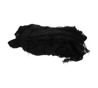 GALPADA Capa Capucha de Gasa para Disfraz de Parca Cosplay de Halloween para Adultos Túnica Muerte Holgada y Ligera Accesorio para Juegos de Rol y Fiestas de Terror