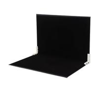 GALPADA Cartón Terciopelo Doble Cara, Plegable y Portátil para Maquillaje y Joyería en Fotografía de Productos