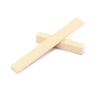 GALPADA Cejuela y Puente de Guitarra Clásica Accesorio que Mejora el Sonido en Plástico Beige para Reemplazo Varios estilos en Guitarras Clásicas y Acústicas Varios estilos