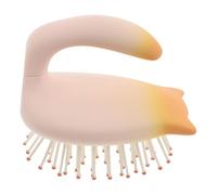 GALPADA Cepillo Acolchado Niñas Peine Plástico Mini Portátil para Masaje y Desenredar el Cabello Antiestático Cuidado del Cuero Cabelludo Adecuado para Viajes
