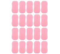 GALPADA Cepillo de Esponja Cabello 20 Unidades Color Rosa Tamaño Pequeño Suave y Ligero para Peluquería y Limpieza de Cuello Adecuado para Uso Profesional y Doméstico