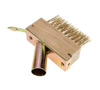 GALPADA Cepillo Manual para Malas Hierbas con Cabeza de Acero Resistente Herramienta de Jardinería para Limpieza de Juntas y Eliminación de Hierbas Patios y Pavimentos Fácil Instalación y