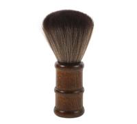 GALPADA Cepillo para Limpiar el Cabello para Peluquería Profesional, Cepillo de Cuello Fibras Suaves, Madera Natural, Adecuado para Eliminar Restos de Cabello y Uso en Salón de Belleza