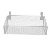 GALPADA Cesta Colgante de Metal para Cabecero de Cama Pequeña, Color Beige Claro, Organizador de Dormitorio y Hogar, Cesta de Almacenamiento Práctica para Uso en Escuela y Oficina, 2