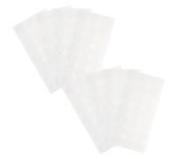 GALPADA Cinta Adhesiva de Doble Cara Redonda 5 CM 200 Unidades de Silicona Resistente para Montaje en Tablero de Coche Adhesivo Fuerte y Ultrafino para Cámara de Salpicadero y Decoración