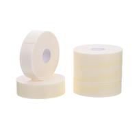 GALPADA Cinta Adhesiva para Pestañas en Color Claro, 5 Rollos de Material Sintético, Cortable y Transpirable para Extensiones y Uso Individual de Pestañas Inferiores y Superiores