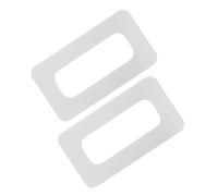 GALPADA Cinta Adhesiva Protectora para Base de Aletas de Paddle Surf Hinchable Accesorios para Tablas de Surf y Kayak 2 Piezas Gris Claro Parche para Borde Resistente y Fijación Segura